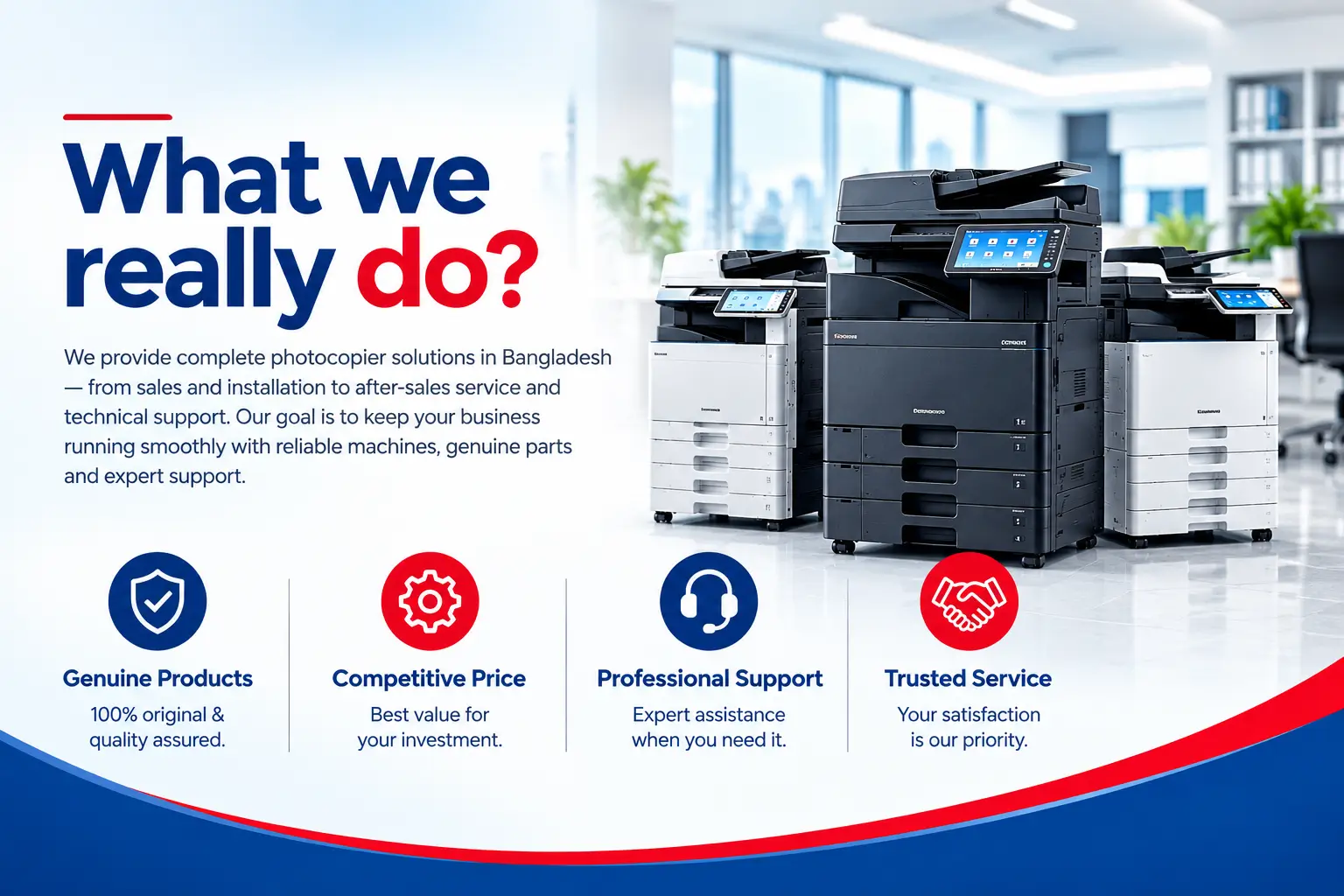 Photocopier Machine Seller in BD