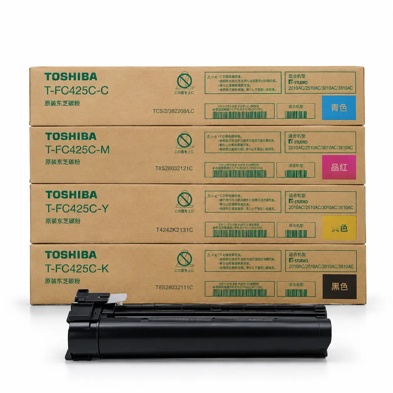 Toshiba T-FC415C-YMCK e-studio Color Original Toner Full Set 1 Toshiba T-FC415C-YMCK Toner Price in BD
